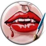 vampire kiss keyboard android application logo